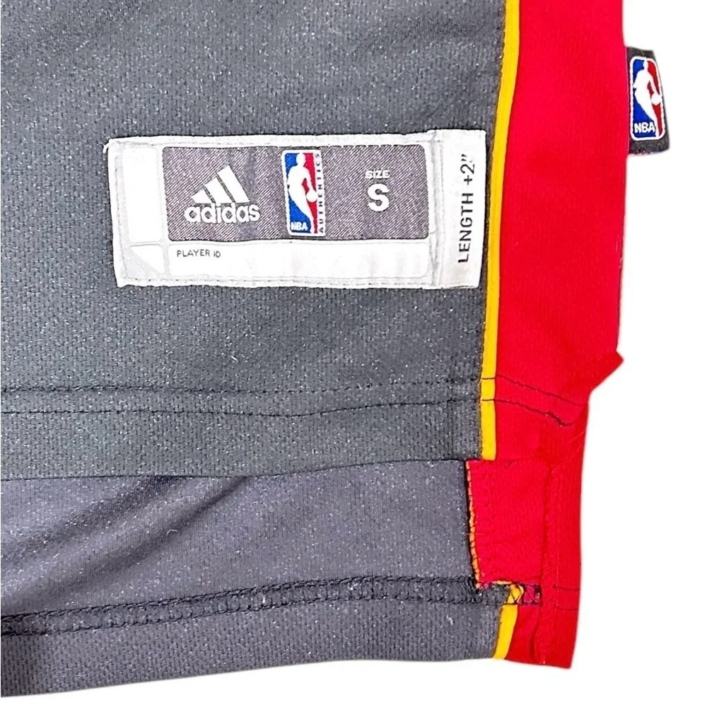 Adidas nba Black Red Heat Basketball Jersey sleeveless LeBron james unisex small